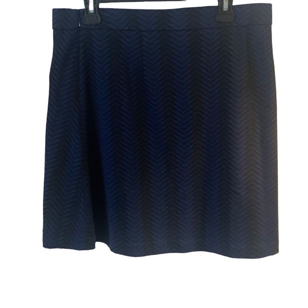 Pre Owned Women’s Ann Taylor Skirt Sz 12 Classic Black Blue Practical Style